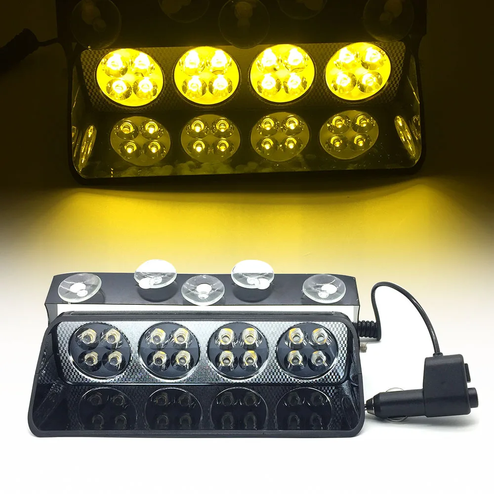 12V S8/S16 Viper LED Car Windshield Strobe Light Car Flashing Signal Emergency Fireman Police Beacon led flash Warning Light
12V S8/S16 Viper LED Car Windshield Strobe Light Car Flashing Signal Emergency Fireman Police Beacon led flash Warning Light