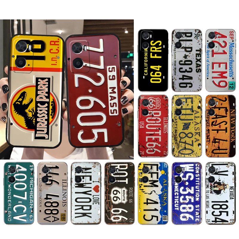 License Plate Phone Case for OPPO A57S A54 A74 A94 A54S A53S A53 A52 A9 A5 A15 A16 A17 A91 A96 A76 Case
License Plate Phone Case for OPPO A57S A54 A74 A94 A54S A53S A53 A52 A9 A5 A15 A16 A17 A91 A96 A76 Case