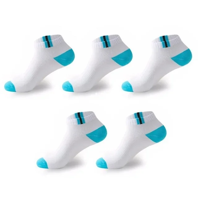 

10 Pieces=5 Pairs/lot Men Socks Mesh Sports Socks Running Male Sock Breathable Cotton Men Absorb Sweat Short Socks Meias EU39-44