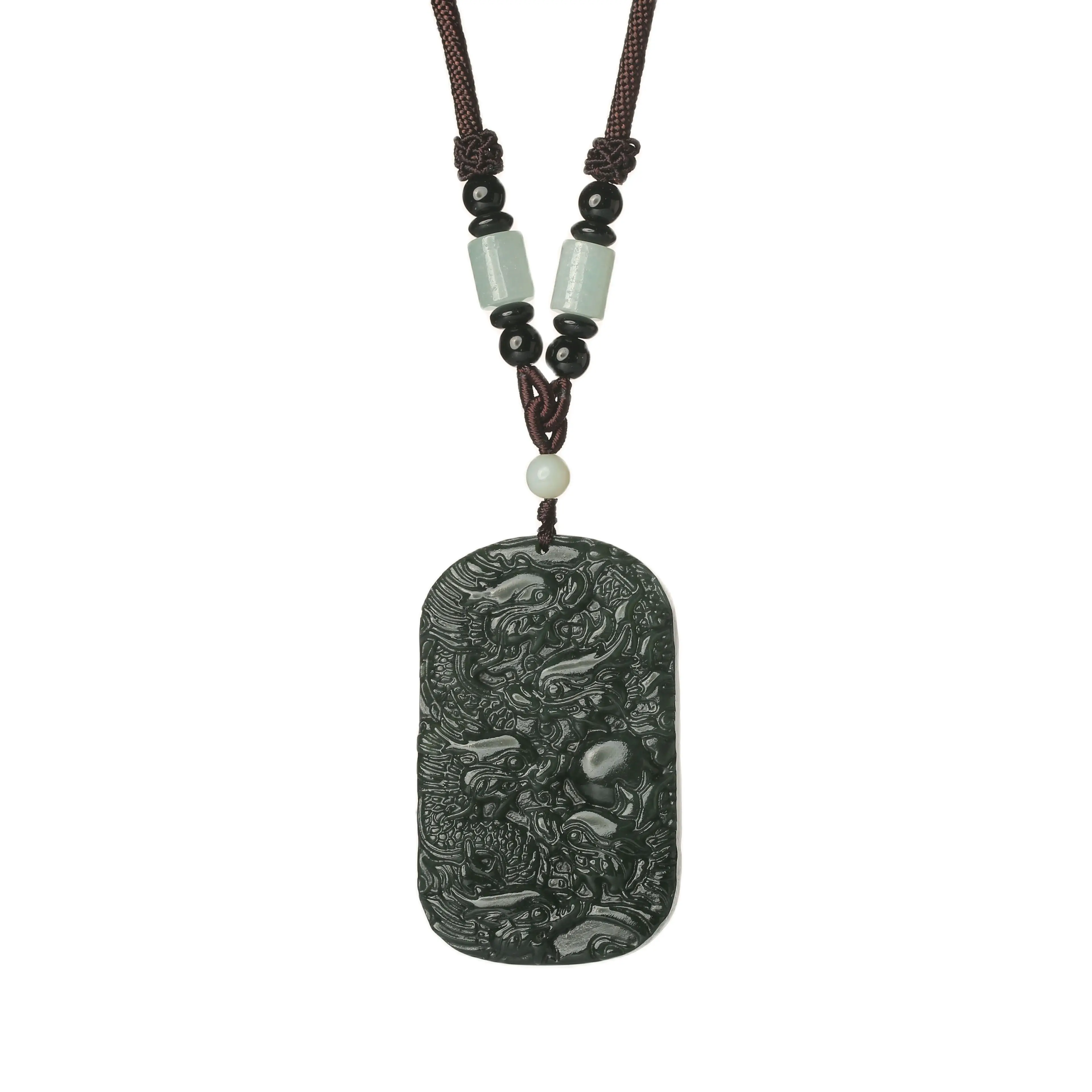 CYG New In Natural Hetian Jade Chinese Style Dragon Play Ball Pendant For Women Men Gifts Size Adjustable Necklace Free Shipping
CYG New In Natural Hetian Jade Chinese Style Dragon Play Ball Pendant For Women Men Gifts Size Adjustable Necklace Free Shipping