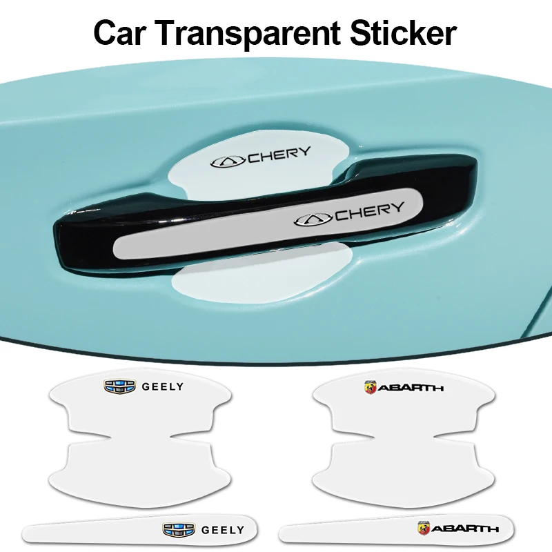 Car Transparent Door Handle Protection Sticker for Abarth 595 Competizione Carbono 124 125 500 Puto Car Accessories Car Styling
Car Transparent Door Handle Protection Sticker for Abarth 595 Competizione Carbono 124 125 500 Puto Car Accessories Car Styling