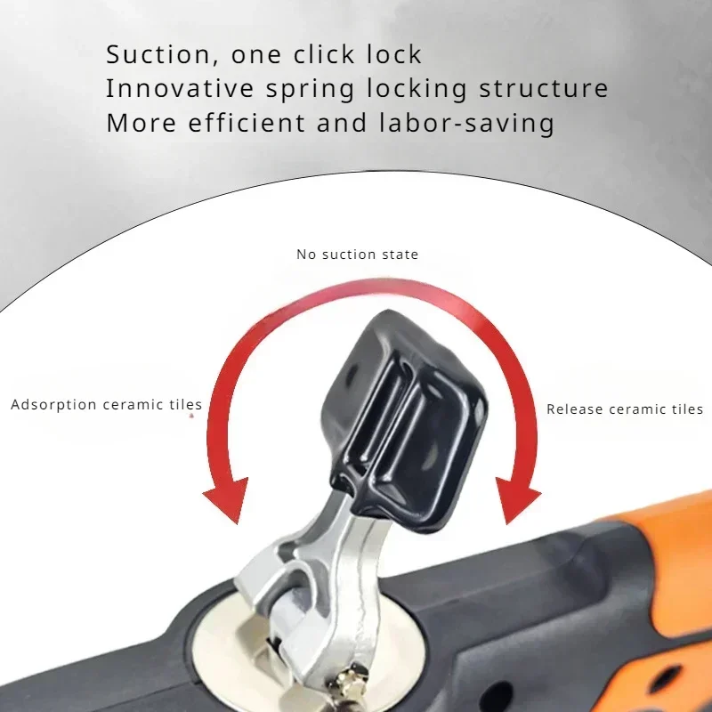 Small 21V Lithium Electric Strong Ceramic Tile Rubber Suction Cup+vibrator 2-in-1 Laying Tool Small 21V Lithium Electric Strong Ceramic Tile Rubber Suction Cup+vibrator 2-in-1 Laying Tool