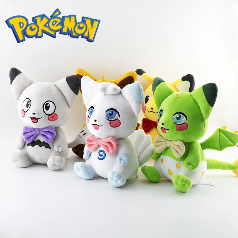 Kawaii Покемон плюшевые куклы игрушки Bikachu Cos Eevee Vulpix аниме экшн-фигурки плюши мультфильм периферийные милые декоративные игрушки подарок 
Kawaii Покемон плюшевые куклы игрушки Bikachu Cos Eevee Vulpix аниме экшн-фигурки плюши мультфильм периферийные милые декоративные игрушки подарок