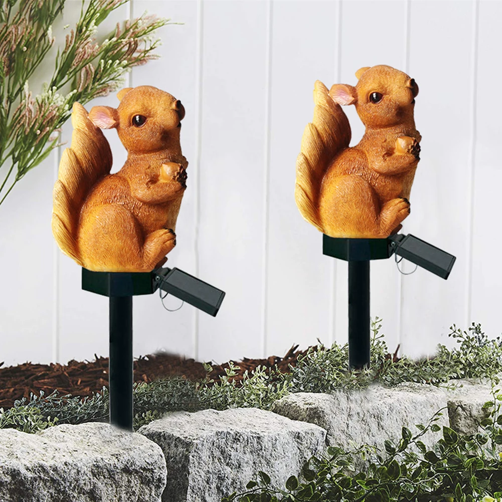 Outdoor Solar LED Squirrel Courtyard Light Waterproof Yard Family Garden Park Lawn Heat-resistance Decoration Lamp
Outdoor Solar LED Squirrel Courtyard Light Waterproof Yard Family Garden Park Lawn Heat-resistance Decoration Lamp