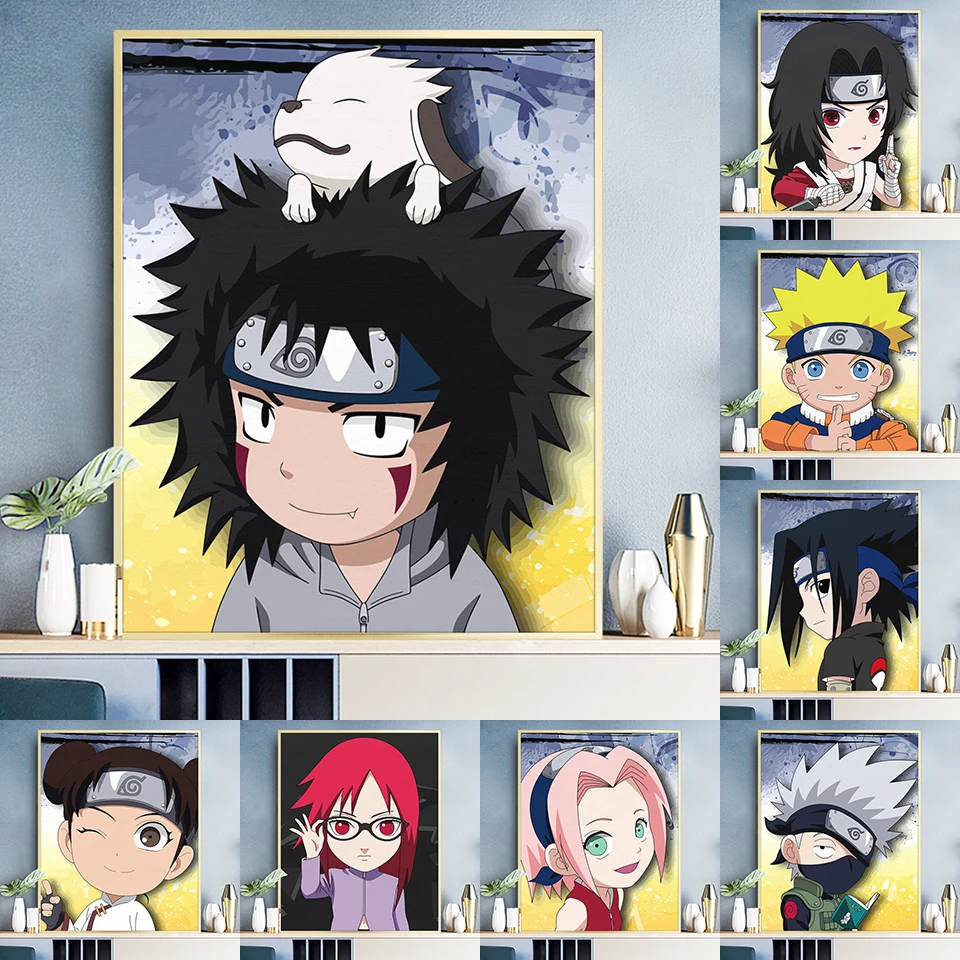 Naruto Anime Decorative Painting Cartoon Character Poster Children'S Room Wall Art Prints Sasuke Kakashi Mural Modern Home Decor
Naruto Anime Decorative Painting Cartoon Character Poster Children'S Room Wall Art Prints Sasuke Kakashi Mural Modern Home Decor