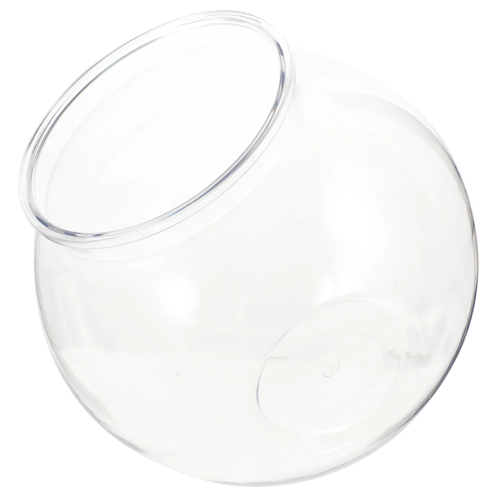 

Чаша для аквариума, маленький Террариум, маленькая чаша для аквариума, круглая стеклянная ваза, маленькая аквариумная Шарообразная пластиковая чаша, вазы