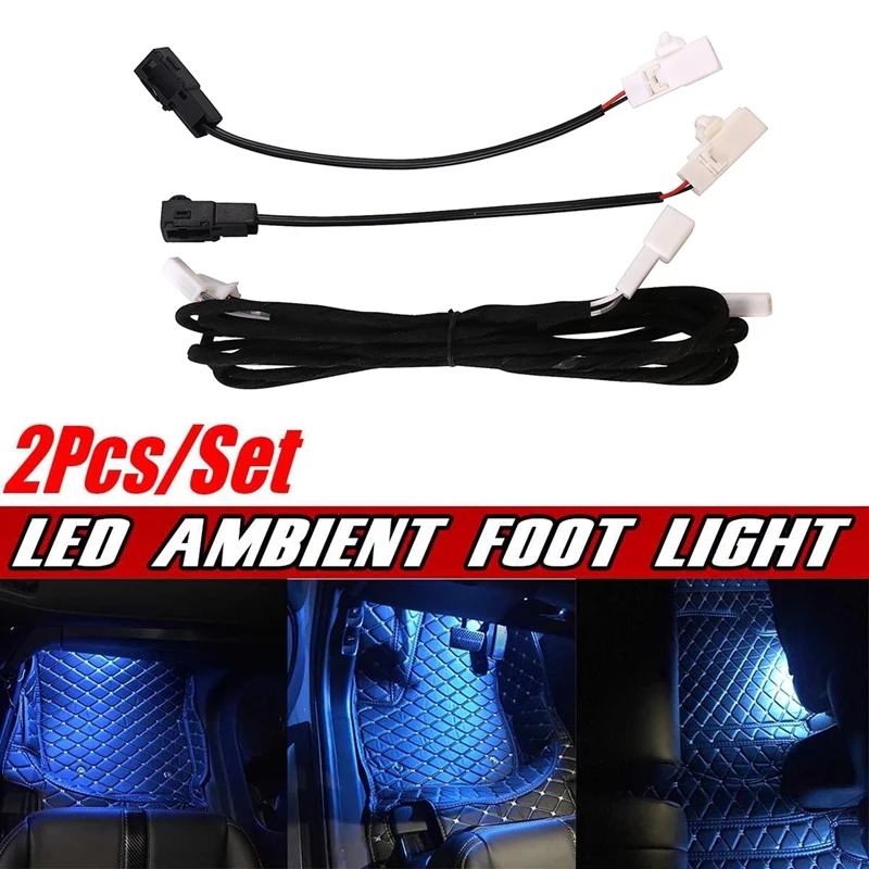 2XLED Atmosphere Blue Ambient Light For Toyota Camry 2019-2021 Decorative Foot Lights Car Interior Neon Wire Strip
2XLED Atmosphere Blue Ambient Light For Toyota Camry 2019-2021 Decorative Foot Lights Car Interior Neon Wire Strip
