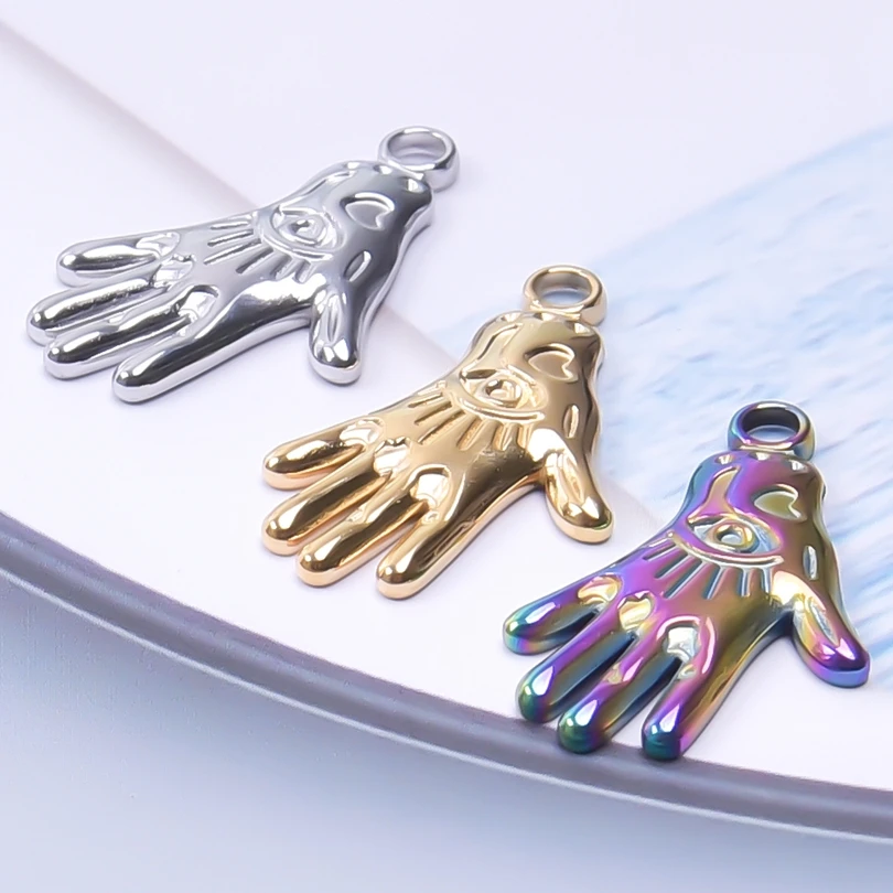 Wholesale 5PCS/Lot Bulk The Hand of Fatima Pendant Charms For Jewelry Necklace Bracelet DIY Accessories Material Supplies Amulet
Wholesale 5PCS/Lot Bulk The Hand of Fatima Pendant Charms For Jewelry Necklace Bracelet DIY Accessories Material Supplies Amulet