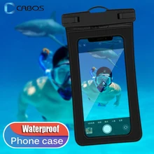 Waterproof Swim Bag Phone Case for iPhone 15 14 13 Pro X XR XS Max Underwater Mobile Phone Shooting Touch Screen Water Proof Ba