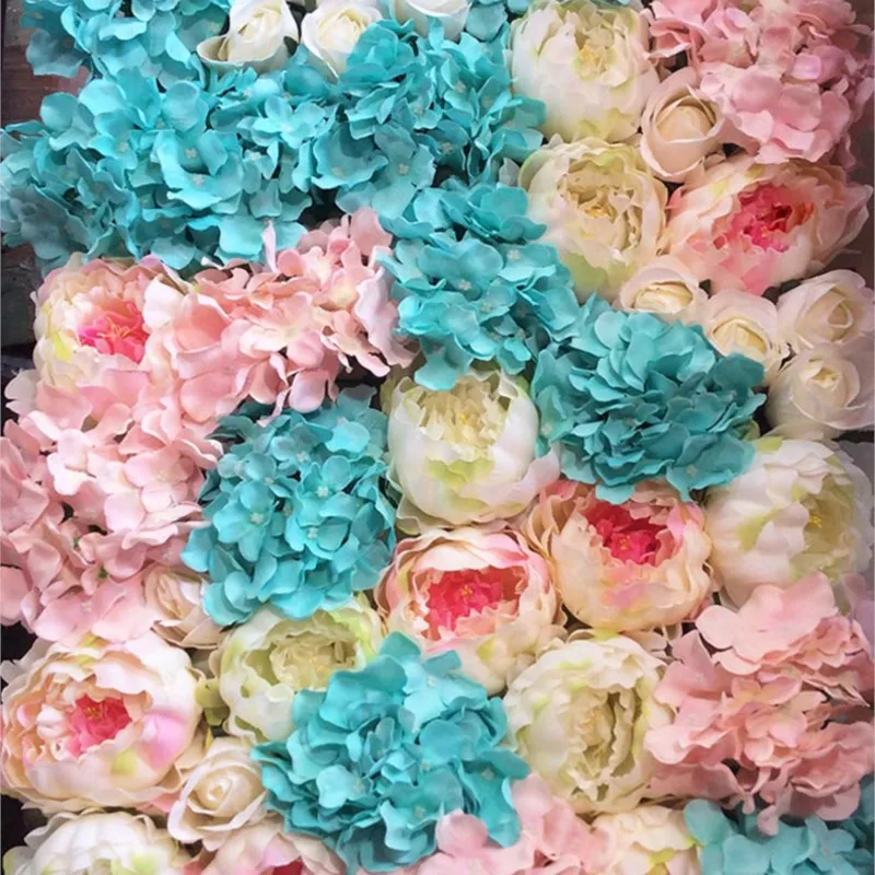 10PCS/LOT 40cm*60cm Artificial silk white Hydrangea with Peony flower wall wedding decoration home deor party flowers wall
10PCS/LOT 40cm*60cm Artificial silk white Hydrangea with Peony flower wall wedding decoration home deor party flowers wall