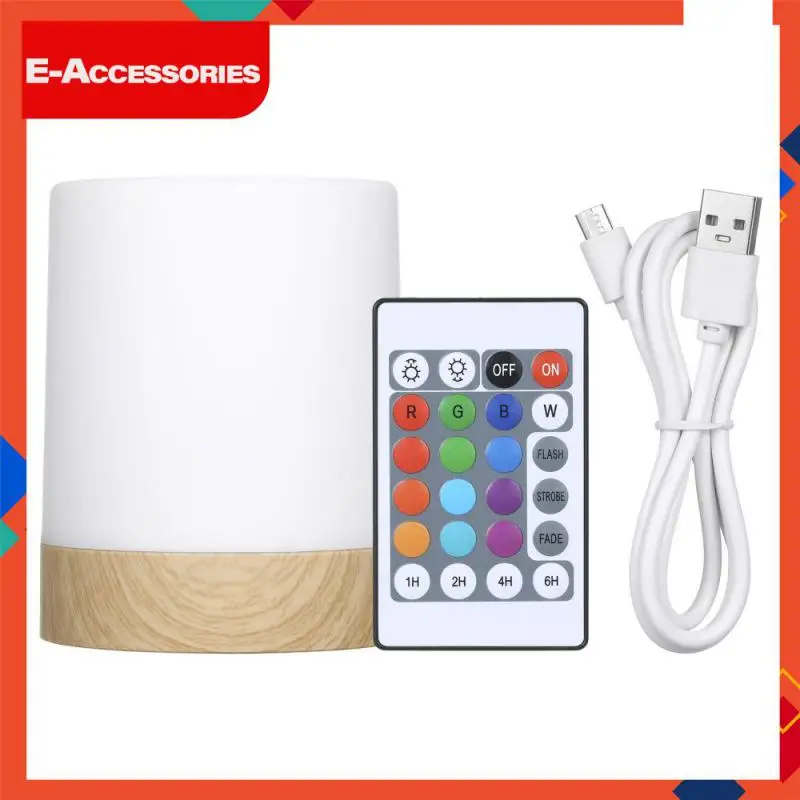 Led Bedroom Lamp Abs/pp Night Light Rechargeable Remote Control Bedside Lamp Smart Light Dimmable Smart Night Lamp 5v / 1a Touch
Led Bedroom Lamp Abs/pp Night Light Rechargeable Remote Control Bedside Lamp Smart Light Dimmable Smart Night Lamp 5v / 1a Touch