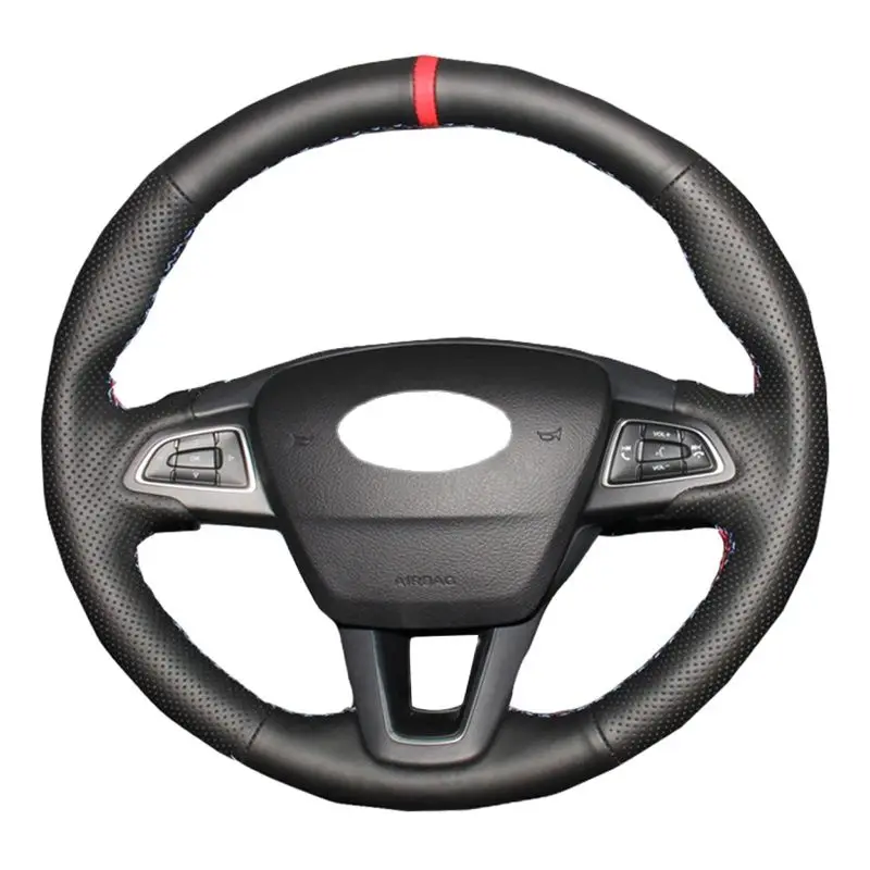 Чехол на руль из искусственной кожи для Ford Focus 3, 2015, 2016, 2017, 2018, Escape 2016, 2017, 2018, Kuga 2016, 2017, 2018
Чехол на руль из искусственной кожи для Ford Focus 3, 2015, 2016, 2017, 2018, Escape 2016, 2017, 2018, Kuga 2016, 2017, 2018