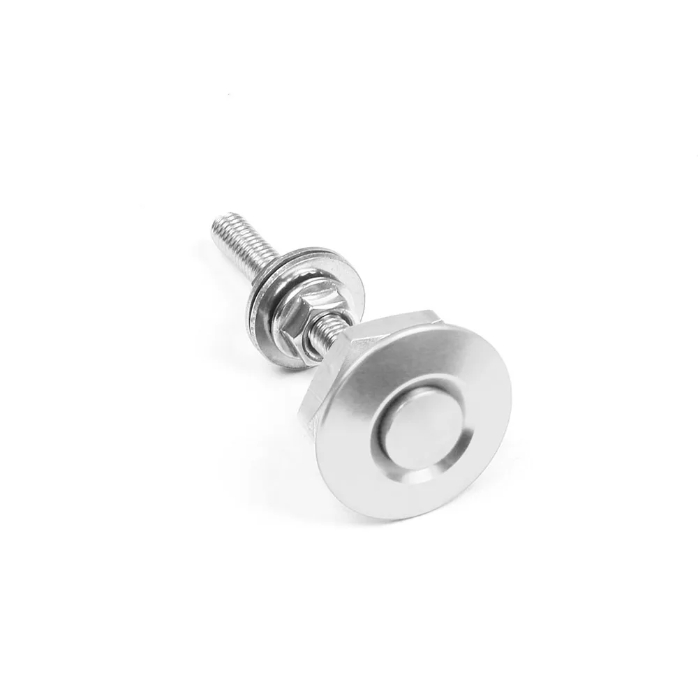 Универсальная алюминиевая кнопка, быстросъемная заготовка, гоночный автомобиль, передний бампер, штифт капота, замок капота двигателя, защелка, комплект кузова
Универсальная алюминиевая кнопка, быстросъемная заготовка, гоночный автомобиль, передний бампер, штифт капота, замок капота двигателя, защелка, комплект кузова