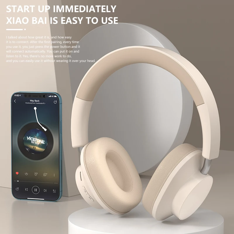 DR80 Headset Gaming Headset Sports Bluetooth Headset Wireless Over-Ear Headset Smart Noise Cancellation for Lenovo for Apple
DR80 Headset Gaming Headset Sports Bluetooth Headset Wireless Over-Ear Headset Smart Noise Cancellation for Lenovo for Apple