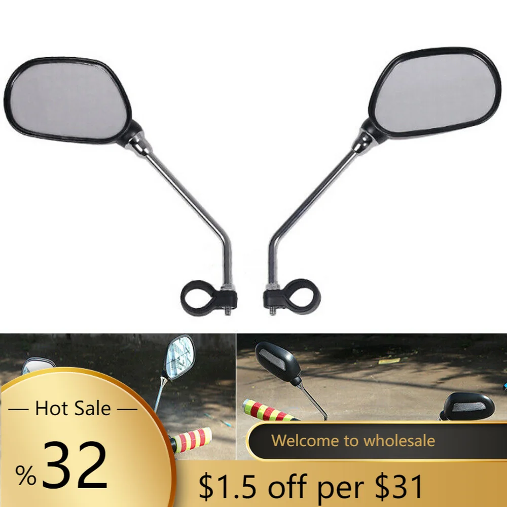 1 Pair Bicycle Mobility Scooter Mountain Bike Handlebar Rear View Mirror Black 360 Degree Adjustable Bicycle Accessories
1 Pair Bicycle Mobility Scooter Mountain Bike Handlebar Rear View Mirror Black 360 Degree Adjustable Bicycle Accessories