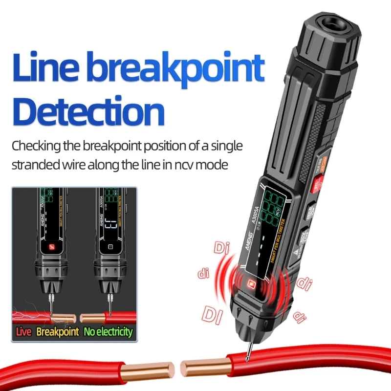 A3005A Phase-Sequence Test Pen Detector Multimetro Instant-Testing Digital Multimeter DC-Voltage Ohm-Diode Tester DropShipping
A3005A Phase-Sequence Test Pen Detector Multimetro Instant-Testing Digital Multimeter DC-Voltage Ohm-Diode Tester DropShipping