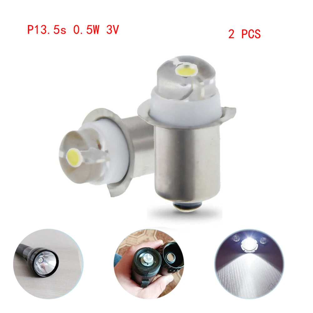 3W 3-6V P13.5S Flashlight LED Bulb High Bright LED Emergency Work Light Lamp Flashlight Replacement Bulb Torches
3W 3-6V P13.5S Flashlight LED Bulb High Bright LED Emergency Work Light Lamp Flashlight Replacement Bulb Torches
