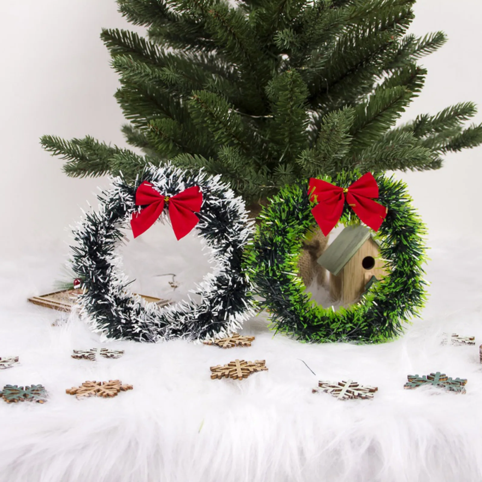 Window Christmas Wreaths Garlands Decoration Boutique Lightweight Realistic Texture Christmas Wreath
Window Christmas Wreaths Garlands Decoration Boutique Lightweight Realistic Texture Christmas Wreath