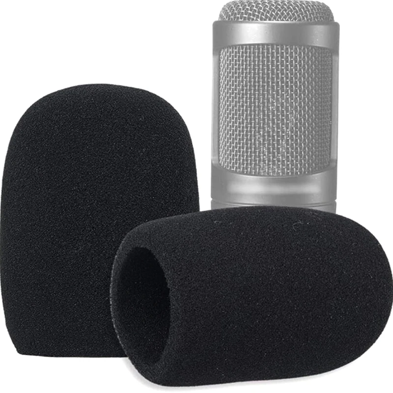 

1PC AT2020 Mic Windscreen Cover,Windproof Foam Pop Filter for Audio Technica ATR2500 AT2035 AT2050 AT4040 Microphone Windshield