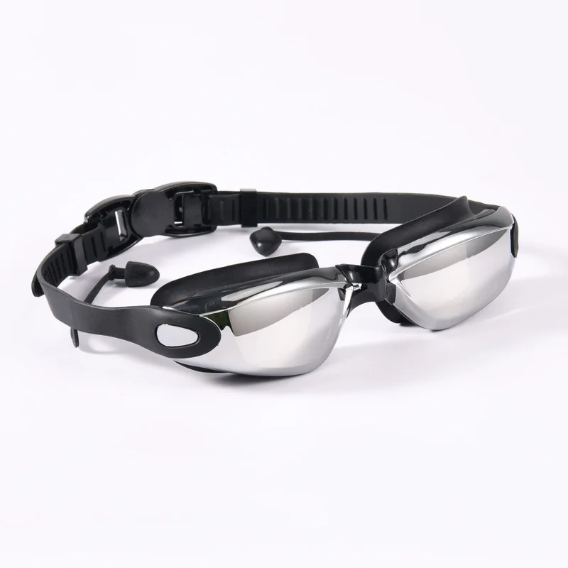Professional Swimming Goggles Swimming Glasses with Earplugs Silicone eye shield goggles OPP Nose Clip Electroplate Waterproof
Professional Swimming Goggles Swimming Glasses with Earplugs Silicone eye shield goggles OPP Nose Clip Electroplate Waterproof