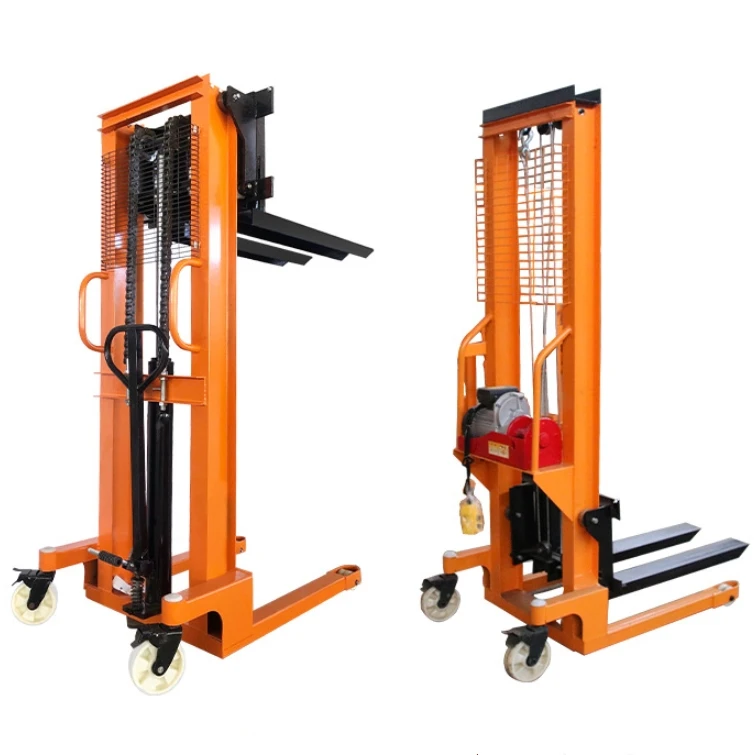 

2Ton 1.6M Hand Pallet Truck Stacker Hydraulic Manual Forklift for Material Handling Pallet Truck