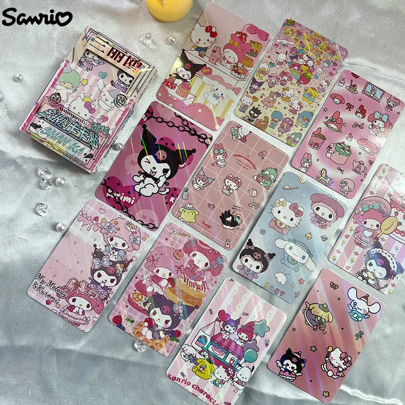 Sanrio Hello Kitty Shiny Card Stickers A Box of 24 My Melody Cinnamoroll Cartoon Traffic Card Stickers Card Decoration Stickers
Sanrio Hello Kitty Shiny Card Stickers A Box of 24 My Melody Cinnamoroll Cartoon Traffic Card Stickers Card Decoration Stickers