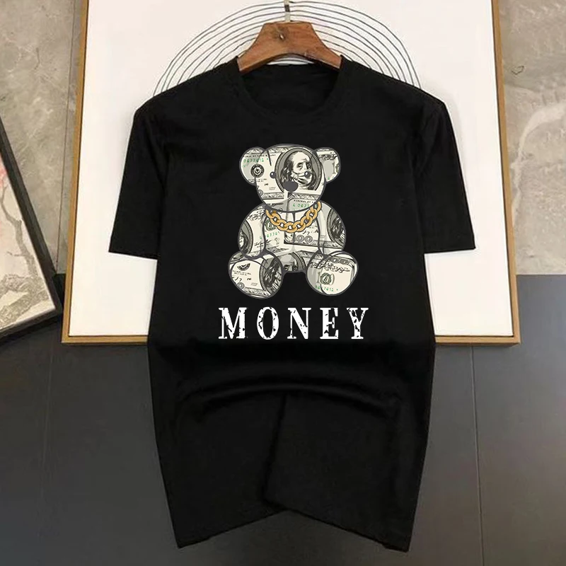 Luxury Style T-shirts Summer Men's Tshirt O-Neck Short Sleeve 100% Cotton Exquisite Print Street Fashion Casual Top Women's Y2K
Luxury Style T-shirts Summer Men's Tshirt O-Neck Short Sleeve 100% Cotton Exquisite Print Street Fashion Casual Top Women's Y2K