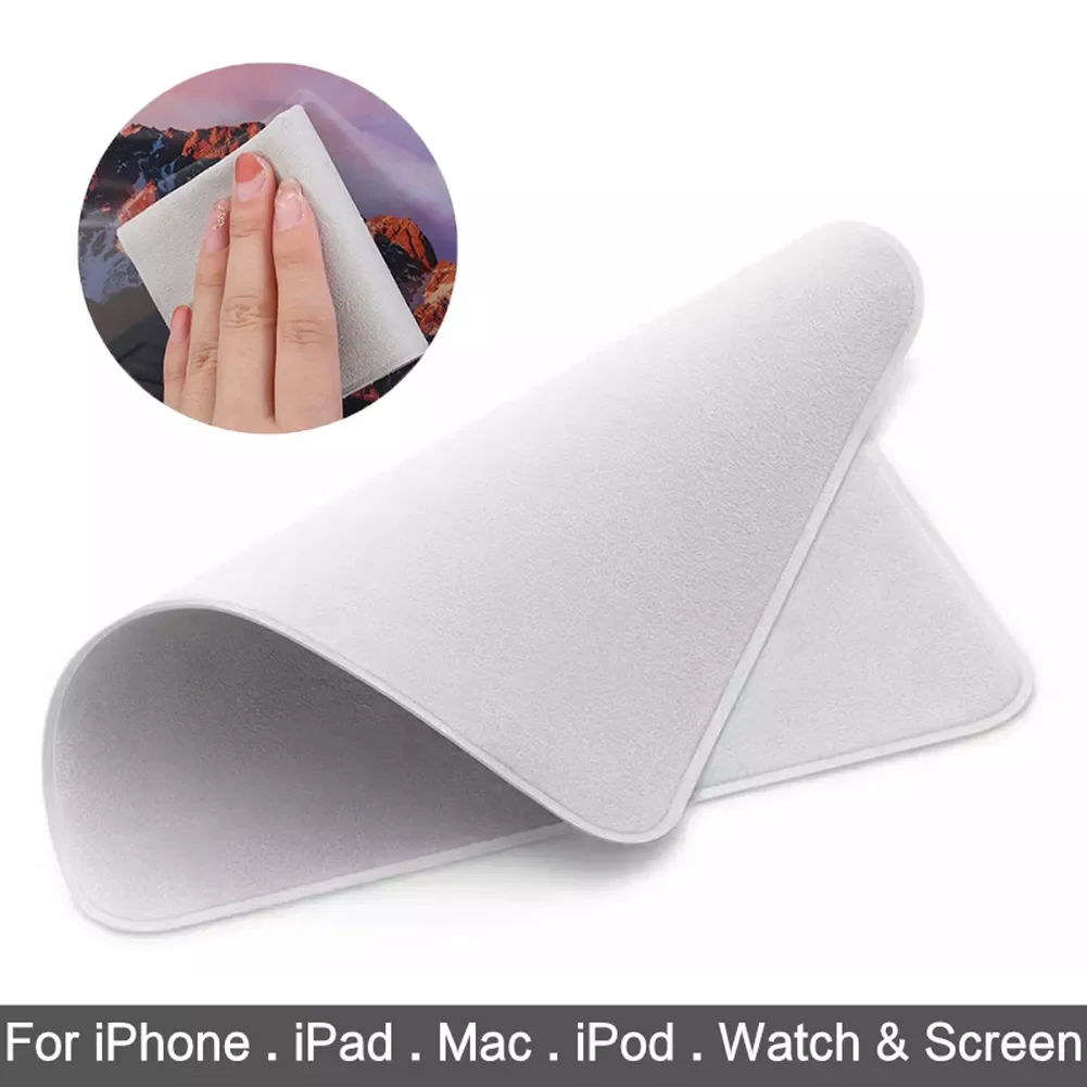 Microfiber Polishing Cloth For iphone Case Screen 1:1 Double-Layer Suede ScreenCleanihg Supplies For iphone iPad Mac Watch iPod
Microfiber Polishing Cloth For iphone Case Screen 1:1 Double-Layer Suede ScreenCleanihg Supplies For iphone iPad Mac Watch iPod