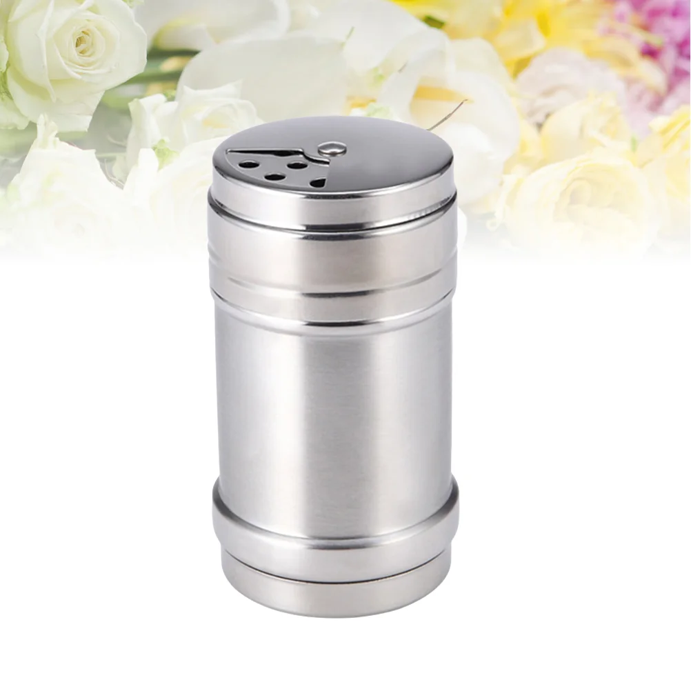 1 Pc Seasoning Can Stainless Steel Adjustable Rotatable Kitchen Castor Condiment Holder Shaker for Pepper Sugar Salt
1 Pc Seasoning Can Stainless Steel Adjustable Rotatable Kitchen Castor Condiment Holder Shaker for Pepper Sugar Salt