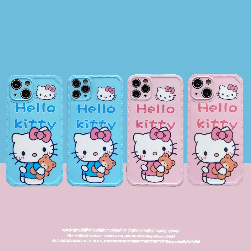 Милый чехол с рисунком Hello Kitty Kuromi, с защитой от падения, подходит для Iphone11/12/13
Милый чехол с рисунком Hello Kitty Kuromi, с защитой от падения, подходит для Iphone11/12/13
