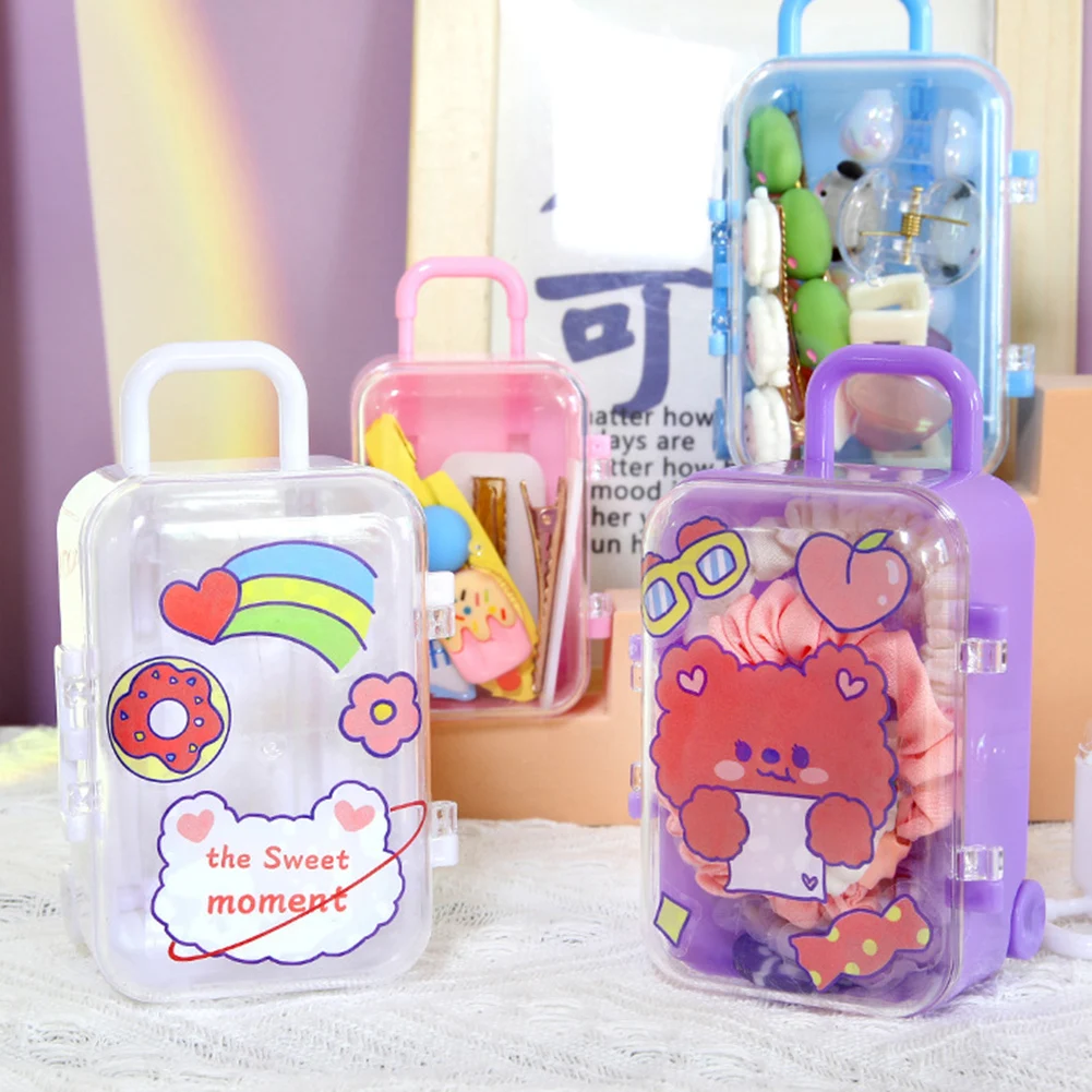 Fashion Plastic Mini Suitcase Exquisite Mini Trolley Box Lovely Small Clutch Jewellery Box Dollhouse Decoration Accessories
Fashion Plastic Mini Suitcase Exquisite Mini Trolley Box Lovely Small Clutch Jewellery Box Dollhouse Decoration Accessories