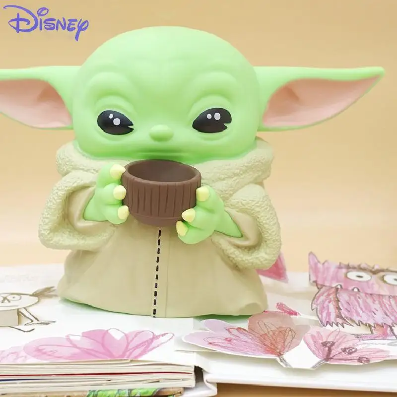 Disney Star Wars Yoda Baby Pvc Animation Action Figure Toy Yoda Mandalorian Piggy Bank Gift Accessories Home Decoration Kawaii
Disney Star Wars Yoda Baby Pvc Animation Action Figure Toy Yoda Mandalorian Piggy Bank Gift Accessories Home Decoration Kawaii