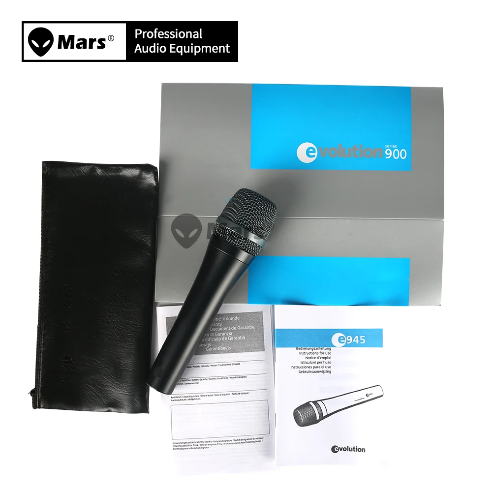 E945 Microphone Professional Wired Super-Cardioid Dynamic Handheld Mic For Sennheiser Performance Live Vocals Karaoke
E945 Microphone Professional Wired Super-Cardioid Dynamic Handheld Mic For Sennheiser Performance Live Vocals Karaoke