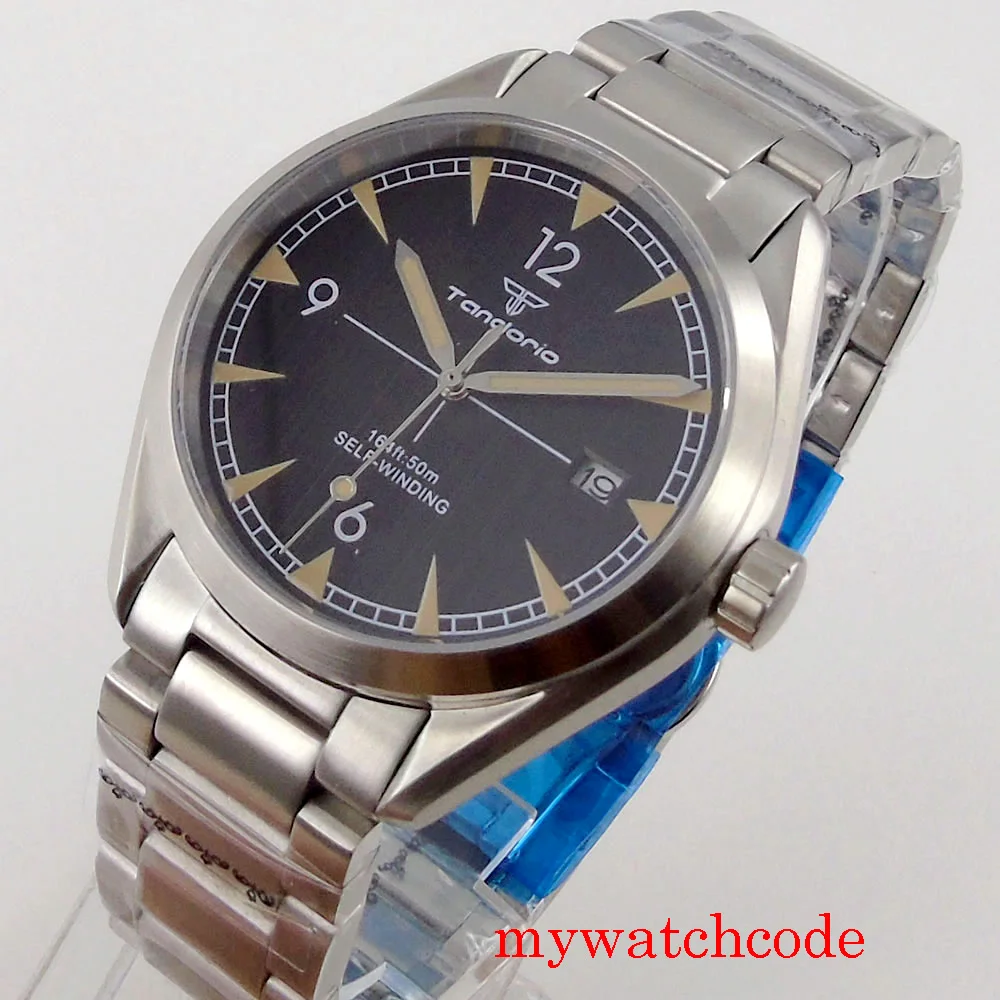 Tandorio Waterproof NH35A Steel Business Mechanical Watch for Men Vintage Red Second Hand Sapphire Crystal 41mm Bay Clock
Tandorio Waterproof NH35A Steel Business Mechanical Watch for Men Vintage Red Second Hand Sapphire Crystal 41mm Bay Clock
