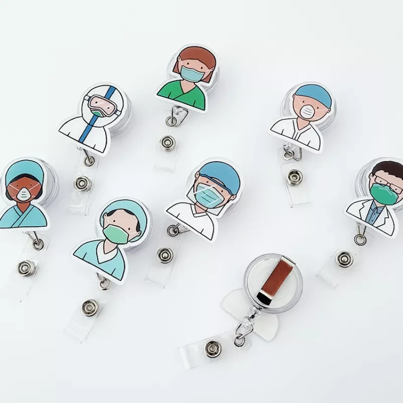 Medical Worker Badge Reel Doctor Nurse Worker Name ID Card Work Card Holder Badge Holder Accessories Hospital Supplies
Medical Worker Badge Reel Doctor Nurse Worker Name ID Card Work Card Holder Badge Holder Accessories Hospital Supplies