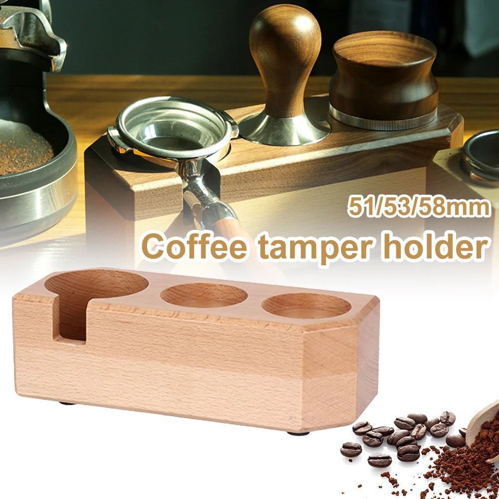 51/54/58MM Wood Coffee Tamper Holder Espresso Tamper Mat Stand Barista Wooden Base Distributor Portafilter Mat Rack Coffeeware
51/54/58MM Wood Coffee Tamper Holder Espresso Tamper Mat Stand Barista Wooden Base Distributor Portafilter Mat Rack Coffeeware