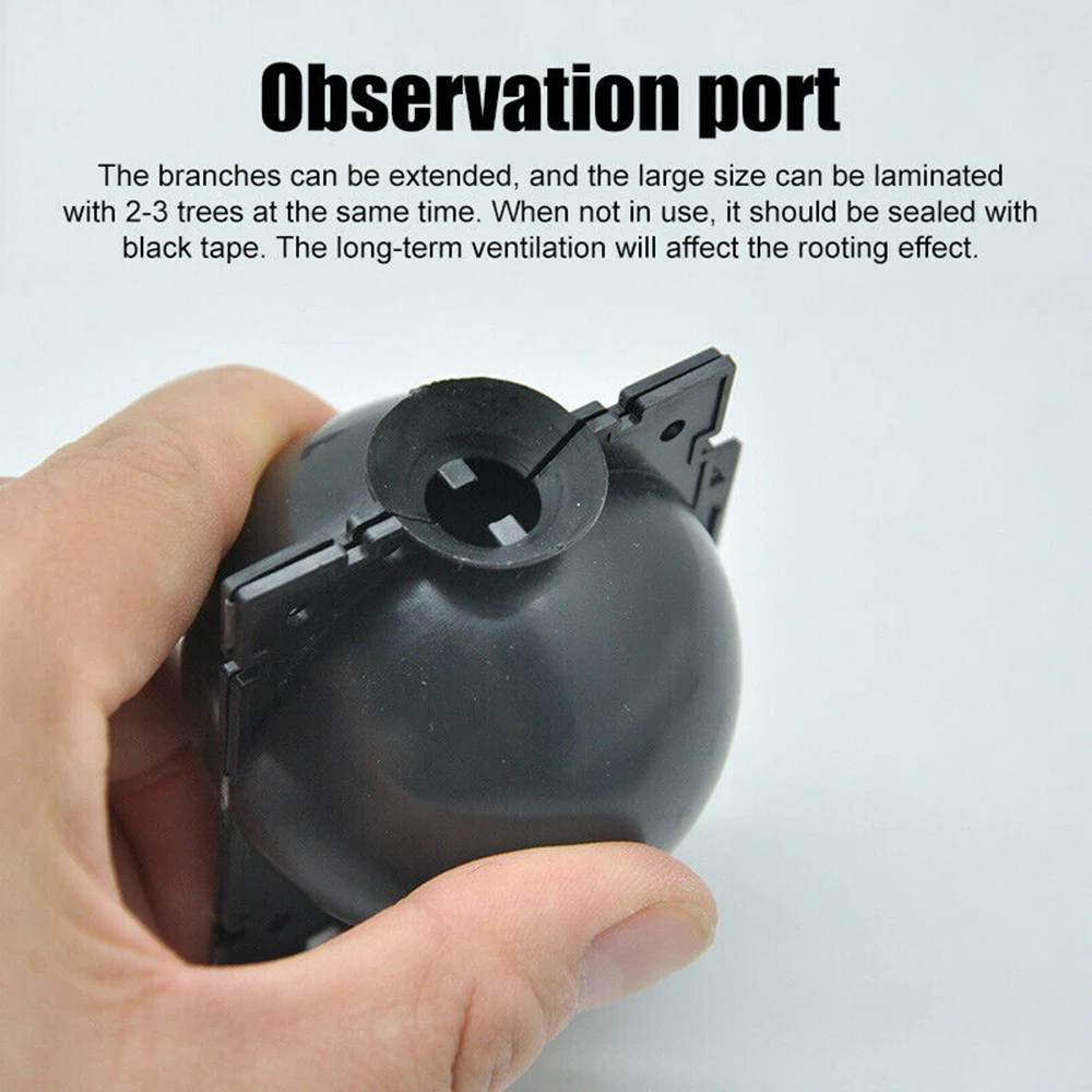 10x Plant Rooting Equipment High Pressure Propagation Rooting Ball Garden Graft Box Pots Planters Box Plastic Nursery Pots
10x Plant Rooting Equipment High Pressure Propagation Rooting Ball Garden Graft Box Pots Planters Box Plastic Nursery Pots