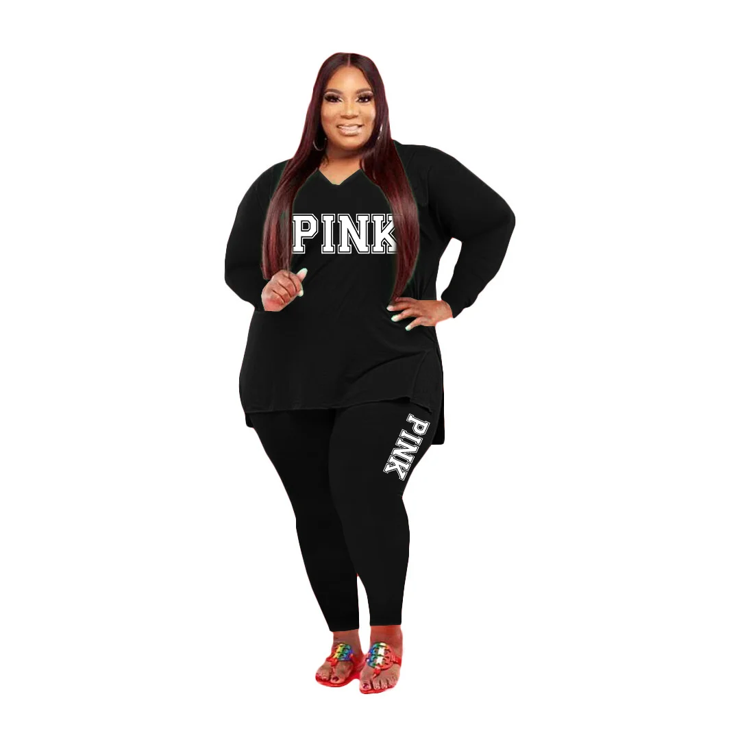 XL-5XL Fall 2021 Plus size Women Clothing Two Piece Set Fashion Long Sleeve V Neck top And Pants Print 2 Piece Suit Outfit
XL-5XL Fall 2021 Plus size Women Clothing Two Piece Set Fashion Long Sleeve V Neck top And Pants Print 2 Piece Suit Outfit