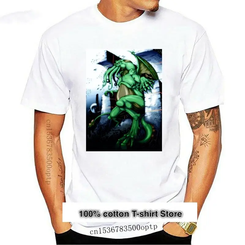 Camiseta de Cthulhu para hombre y mujer, ropa para parte superior masculina, nueva
Camiseta de Cthulhu para hombre y mujer, ropa para parte superior masculina, nueva