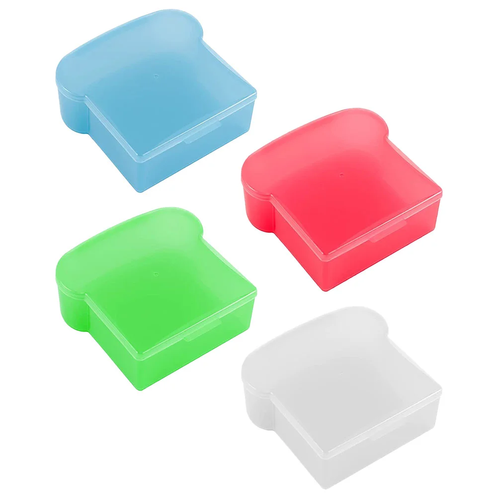 Zerodeko Sandwich Container Box Toast Shaped Food Storage Holder Lids Food Grade Plastic Lunch Prep Box Resuable Toast Bread
Zerodeko Sandwich Container Box Toast Shaped Food Storage Holder Lids Food Grade Plastic Lunch Prep Box Resuable Toast Bread