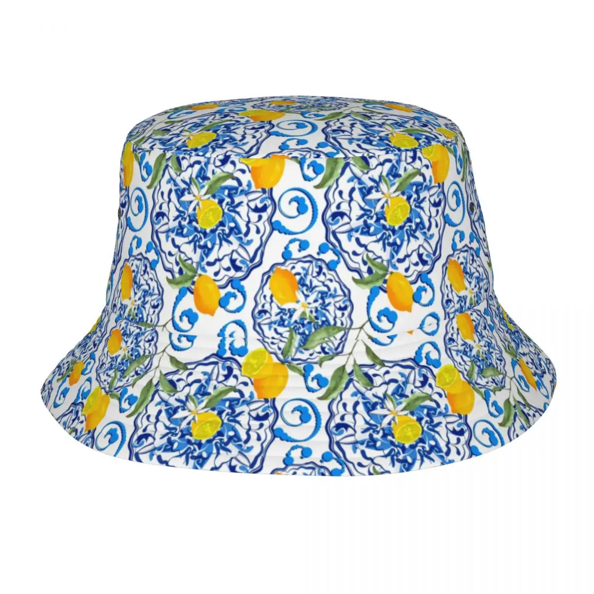 Custom Lemon Fruit Pattern Bucket Hat Women Men Fashion Summer Outdoor Sun Summer Citrus Mediterranean Style Fisherman Cap
Custom Lemon Fruit Pattern Bucket Hat Women Men Fashion Summer Outdoor Sun Summer Citrus Mediterranean Style Fisherman Cap