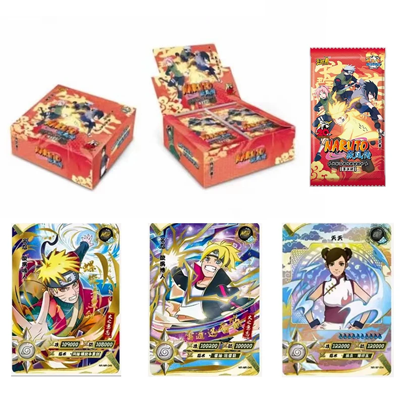 4BOX Naruto Collection Booster Box Cards Kayou Booster Box Uzumaki Uchiha Anime Playing Game Cartas Christmas Gift
4BOX Naruto Collection Booster Box Cards Kayou Booster Box Uzumaki Uchiha Anime Playing Game Cartas Christmas Gift