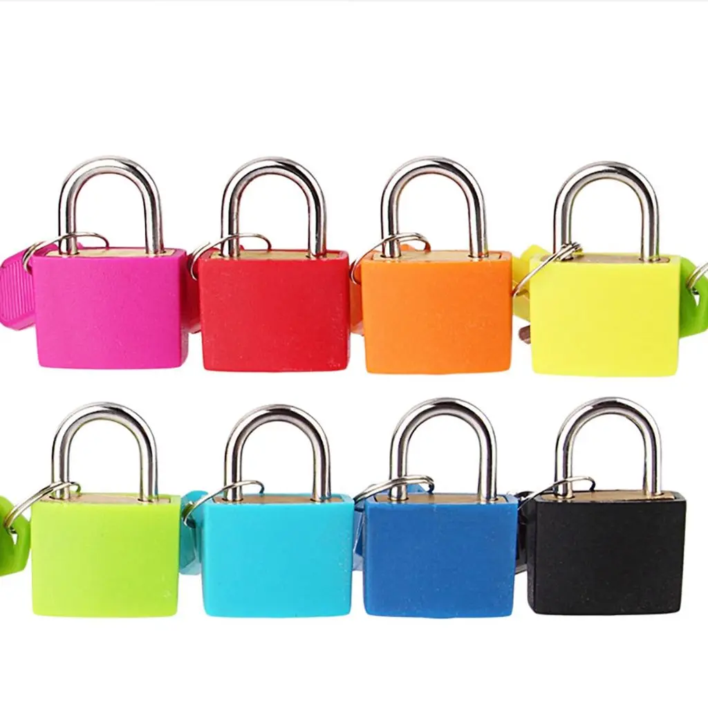 Small Mini Strong Steel Padlock With 2 Keys Travel Suitcase Diary Lock Multicolor Home Children's Diary Drawer Lock
Small Mini Strong Steel Padlock With 2 Keys Travel Suitcase Diary Lock Multicolor Home Children's Diary Drawer Lock