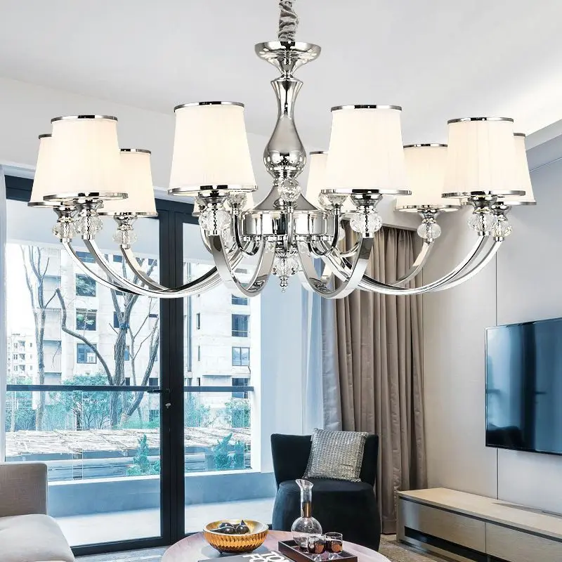 living room chandelier chrome/gold crystal chandelier interior lighting modern led dining room crystal lamp e14 silver chandelie
living room chandelier chrome/gold crystal chandelier interior lighting modern led dining room crystal lamp e14 silver chandelie