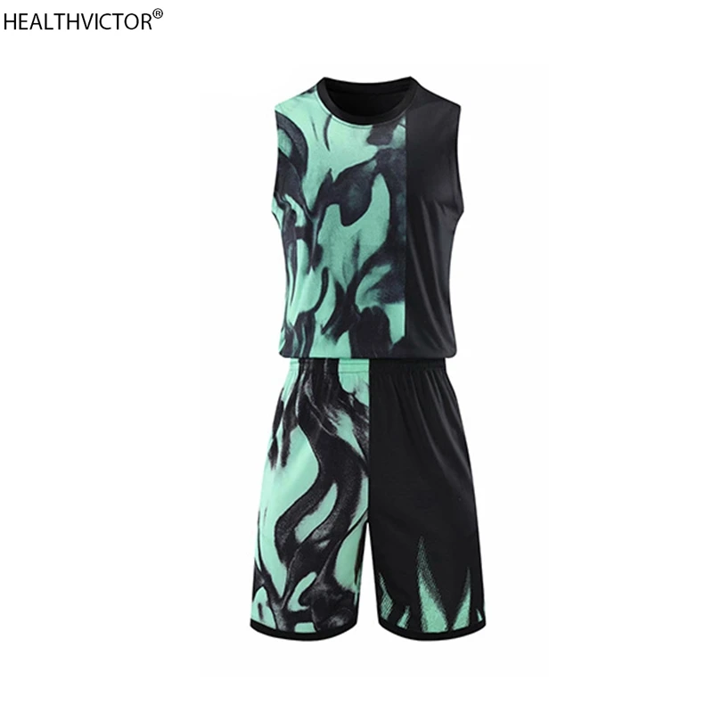 Quick Dry Fashion Fire Sports Suit Sleeveless Tank Tops Custom Men Women Basketball Jerseys Shorts Set Uniform Kit Tracksuit
Quick Dry Fashion Fire Sports Suit Sleeveless Tank Tops Custom Men Women Basketball Jerseys Shorts Set Uniform Kit Tracksuit