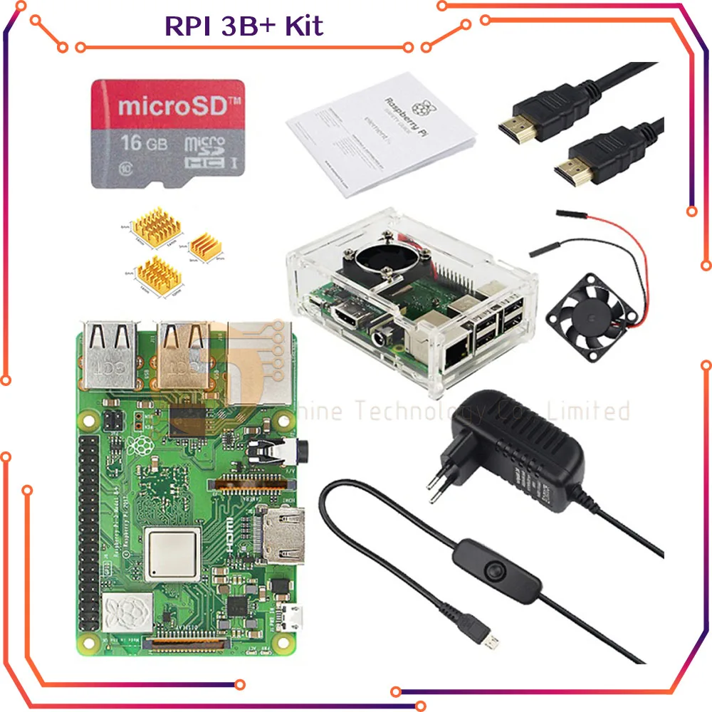 Детали для Raspberry Pi 3B + Plus RPI52, акриловый холодильник с Wi-Fi и Bluetooth и адаптером питания 3A
Детали для Raspberry Pi 3B + Plus RPI52, акриловый холодильник с Wi-Fi и Bluetooth и адаптером питания 3A
