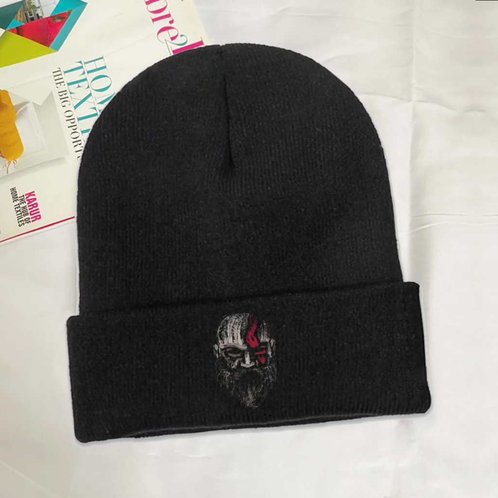 The Warrior of Gods Skullies Beanie God of War Game Knitted Bonnet Girls Boys Warm Caps Cycling Kawaii Brimless Elastic Hats
The Warrior of Gods Skullies Beanie God of War Game Knitted Bonnet Girls Boys Warm Caps Cycling Kawaii Brimless Elastic Hats