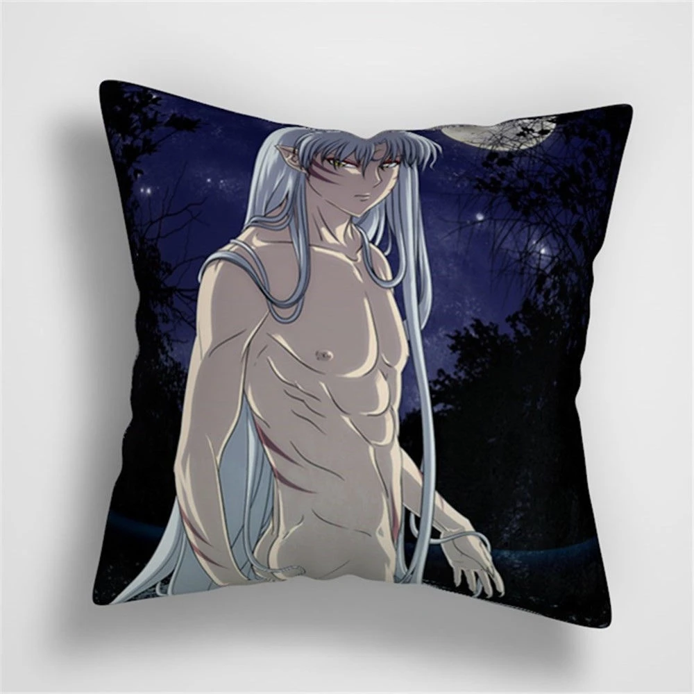 Манга InuYaSha Sesshoumaru, аниме, Декор для дома, наволочка, подарок для аниме, влюбленный, двусторонний принт 45x45 см
Манга InuYaSha Sesshoumaru, аниме, Декор для дома, наволочка, подарок для аниме, влюбленный, двусторонний принт 45x45 см