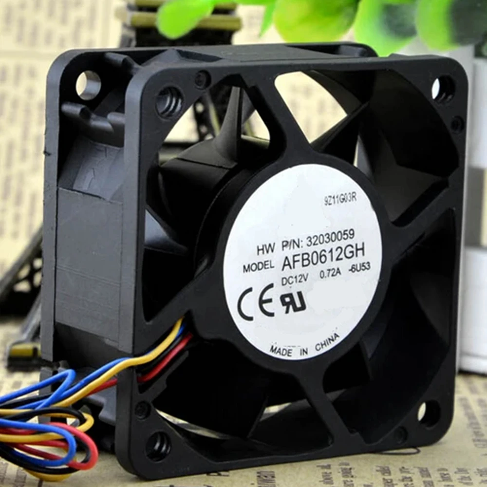AFB0612GH DC 12V 0.72A 60*60*25mm 4-проводной ШИМ контроль температуры, большой объем воздуха, охлаждающий вентилятор
AFB0612GH DC 12V 0.72A 60*60*25mm 4-проводной ШИМ контроль температуры, большой объем воздуха, охлаждающий вентилятор