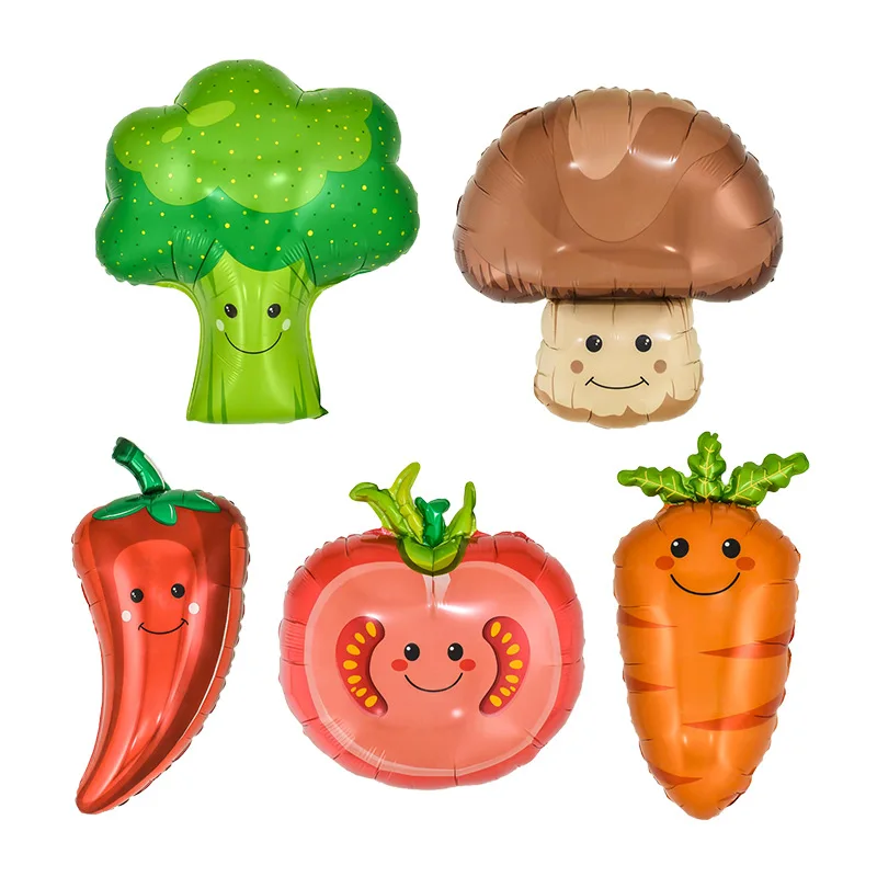Fruit Vegetable Balloons Broccoli Tomatoes Mushroom Balloon Happy Birthday Party Decor Kids Boy Girl Ballons Baloon Balon
Fruit Vegetable Balloons Broccoli Tomatoes Mushroom Balloon Happy Birthday Party Decor Kids Boy Girl Ballons Baloon Balon